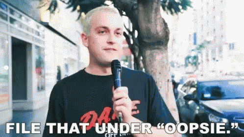 Hand Gesture Oopsie GIF