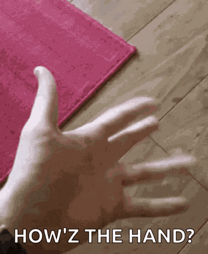 Hand Shake Arnold GIF