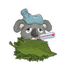 Hangouts Koala Sticker