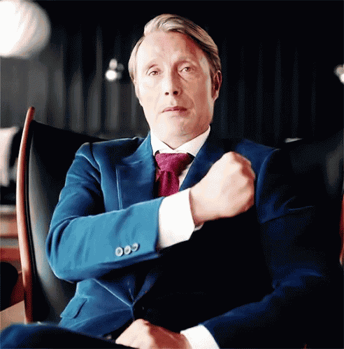 Hannibal Handshake GIF