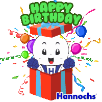 Hannochs Bday Sticker