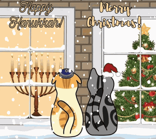 Hanukkah Christmas GIF