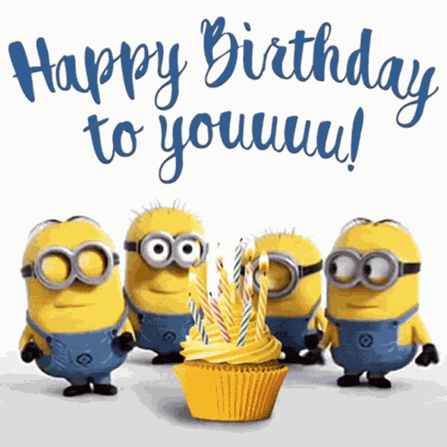 Happ Birthday To You Minions GIF