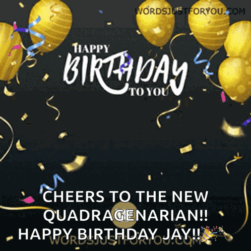 Happy 40th GIF