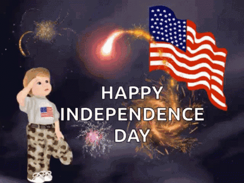 Happy 4th July GIF