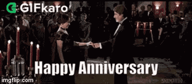 Happy Anniversary Gifkaro GIF