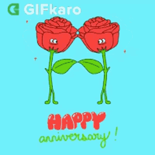 Happy Anniversary Gifkaro GIF