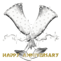 Happy Anniversary Greetings Sticker