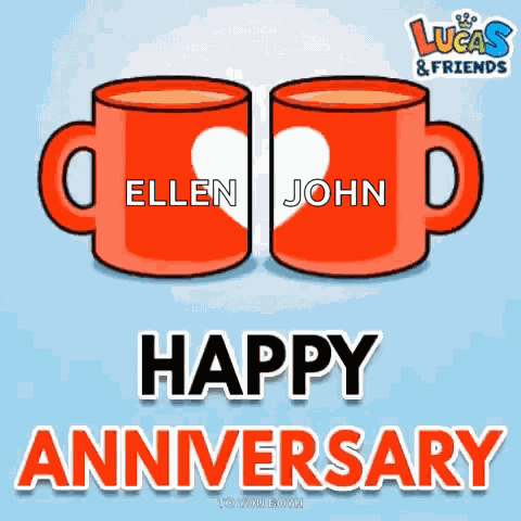 Happy Anniversary Happy Anniversary To Both Of You GIF