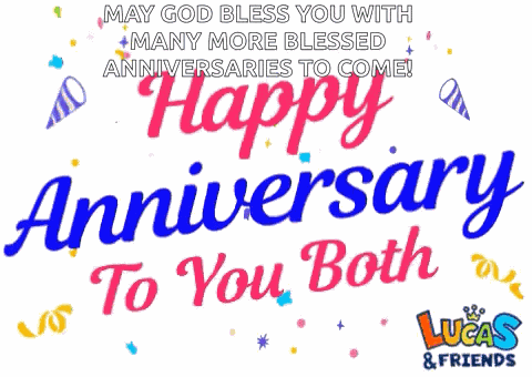Happy Anniversary Happy Anniversary To Both Of You GIF