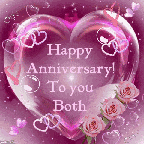 Happy Anniversary To Both Of You GIF