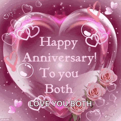 Happy Anniversary To Both Of You GIF