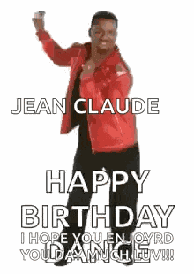 Happy Birth Day Dance 80s GIF