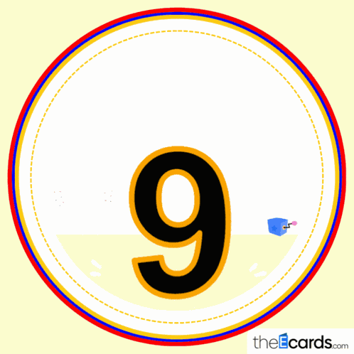 Happy Birthday 9 Happy 9th Birthday GIF