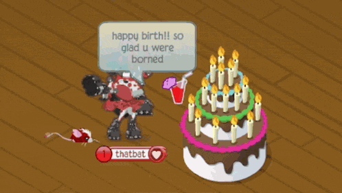 Happy Birthday Animal Jam GIF
