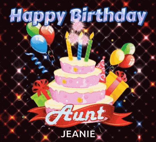 Happy Birthday Aunt Hbd Aunt GIF