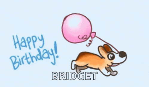 Happy Birthday Balloon GIF