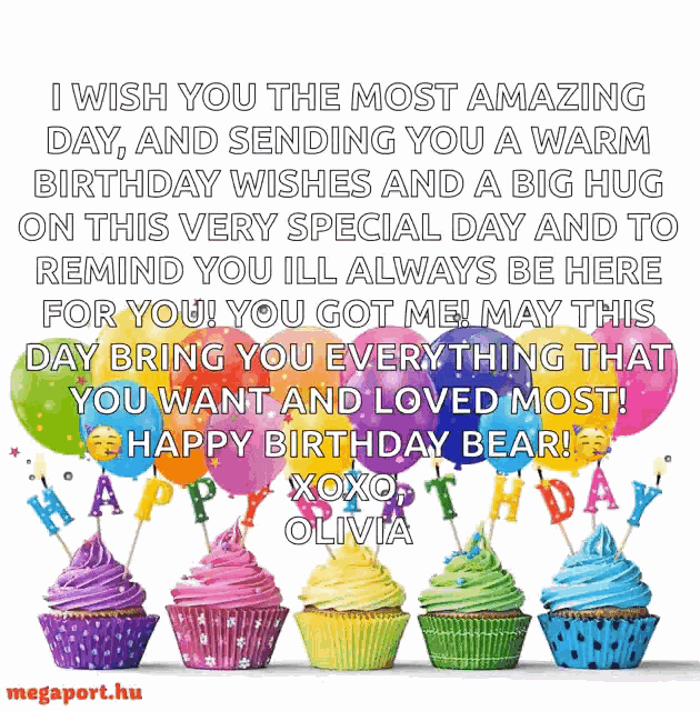 Happy Birthday Balloons GIF