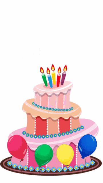 Happy Birthday Birthday Cake GIF