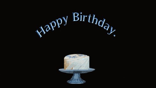 Happy Birthday Birthday Cake GIF