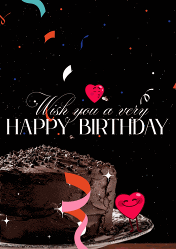 Happy Birthday Birthday Cake GIF