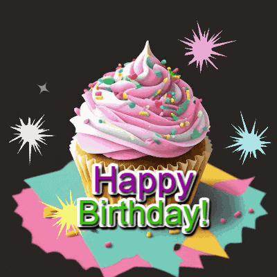Happy Birthday Birthday Cake GIF