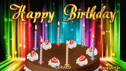 Happy Birthday Birthday Cake GIF