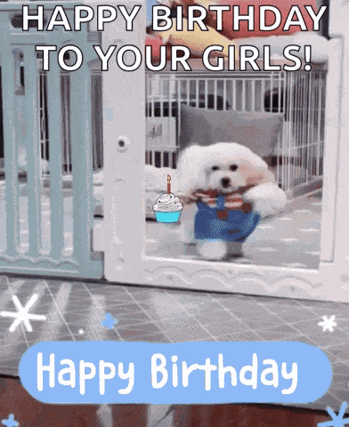 Happy Birthday Birthday Cupcake GIF