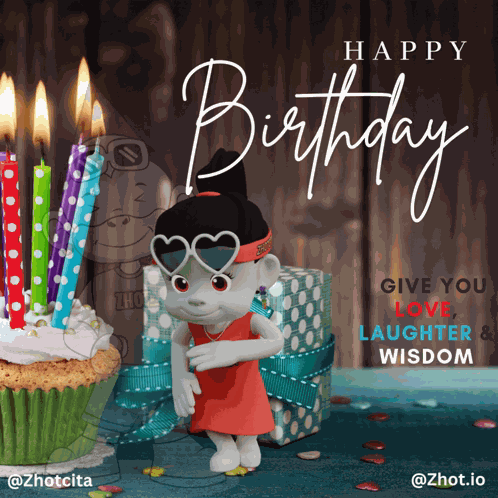 Happy Birthday Birthday Girl GIF
