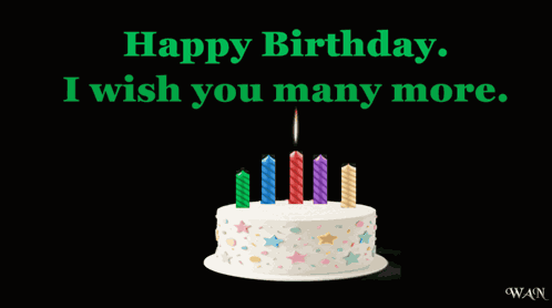 Happy Birthday Birthday Greetings GIF
