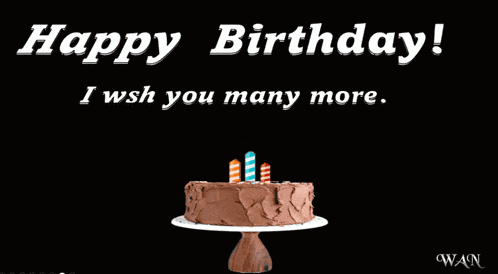 Happy Birthday Birthday Greetings GIF