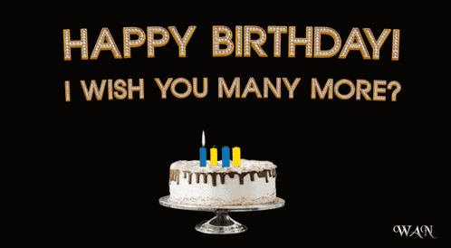 Happy Birthday Birthday Greetings GIF