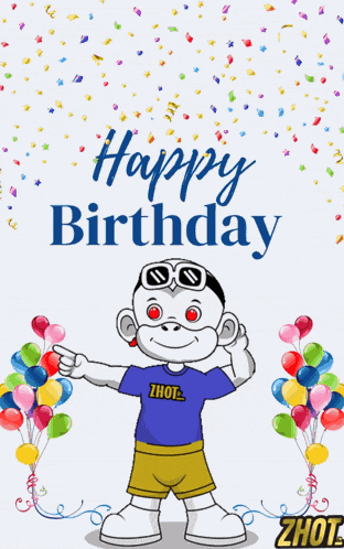 Happy Birthday Birthday Wishes GIF