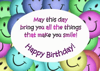 Happy Birthday Birthday Wishes GIF