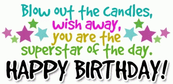 Happy Birthday Blow Out The Candles GIF