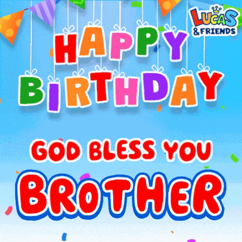 Happy Birthday Bro Happy Birthday Brother GIF
