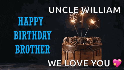 Happy Birthday Brother Hbd GIF