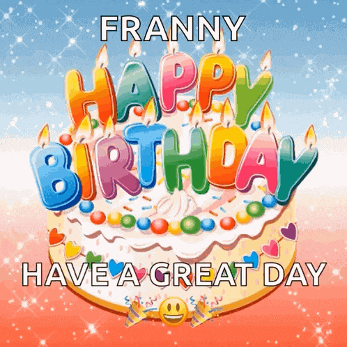 Happy Birthday Cake GIF