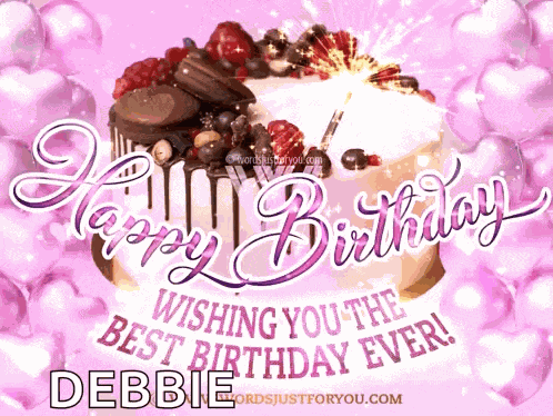 Happy Birthday Cake GIF