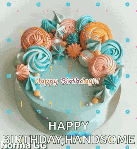 Happy Birthday Cake GIF