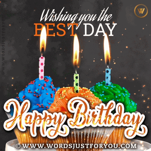 Happy Birthday Cake GIF