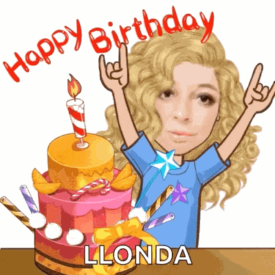 Happy Birthday Cake GIF