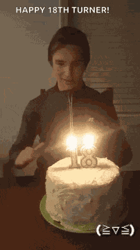 Happy Birthday Cake GIF