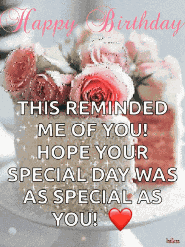 Happy Birthday Cake GIF