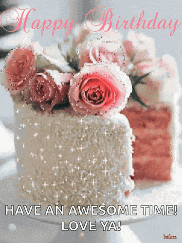 Happy Birthday Cake GIF