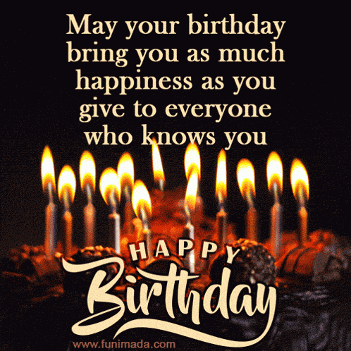 Happy Birthday Candles GIF