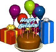 Happy Birthday Celebration Sticker