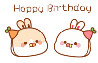 Happy Birthday Cute Sticker