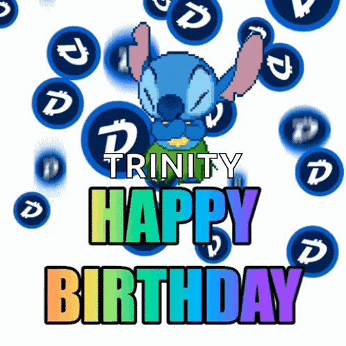 Happy Birthday Digibyte GIF