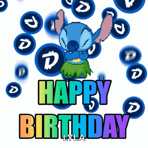 Happy Birthday Digibyte GIF